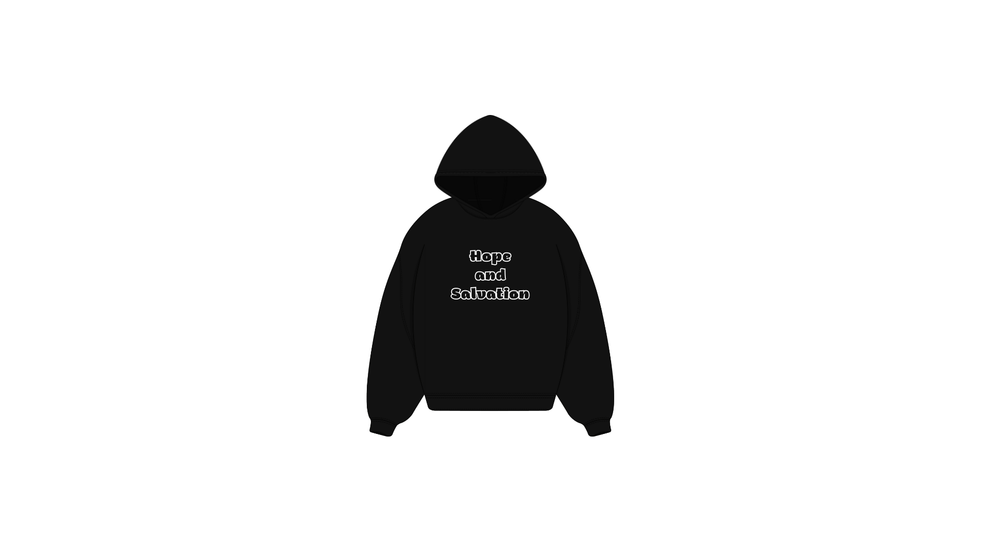 HOPE AND SALVATION PREMIUM OVERSIZED HOODIE